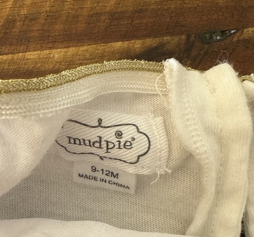 Mud Pie Christmas Girls Reindeer Mouse Tunic Legging Set Size 9-12 Months - Picture 5 of 5