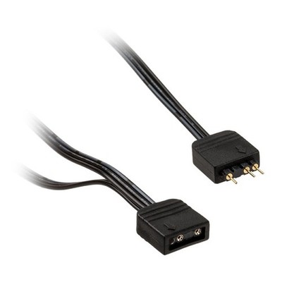 Akasa AK-CBLD08-12BK 0.12m Addressable RGB LED Splitter Cable 1x3-pin / 2x3-pin