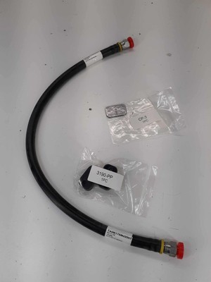 Parker T44M176NU2007 Hydraulic Hose, Crimped-On Steel Fittings 