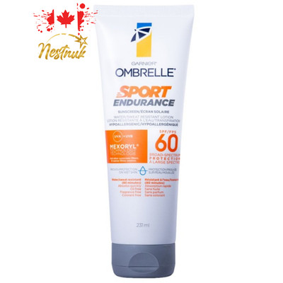 Garnier Ombrelle Sport Endurance Sunscreen Lotion SPF 60 231mL