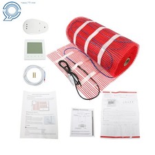 100 Sqft 120V Electric Radiant Floor Heat System Floor Heat Mat with Thermostat