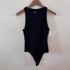 American Eagle Ribbed High Neck Tank Bodysuit