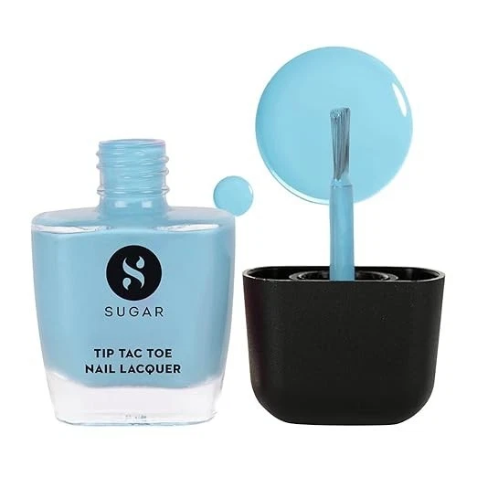 SUGAR Cosmetics Tip Tac Toe Nail Lacquer Classic | Long-lasting, 100% Chip-resis