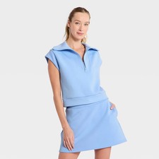 Women Airy Sleek Ribbed Trim Tank Top - All In Motion Light