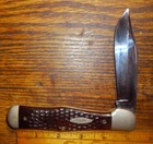 VINTAGE CASE XX LARGE COKE BOTTLE C61051 SAB 1965-1969   POCKET KNIFE