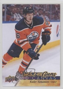 2017-18 Upper Deck UD Canvas Young Guns Kailer Yamamoto #C102 Rookie RC