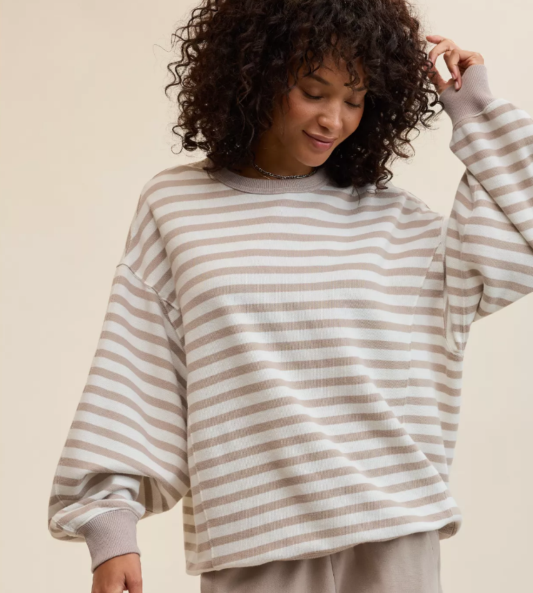Aerie Go-To Sweatshirt - Stone Harbor (FULL SIZE)