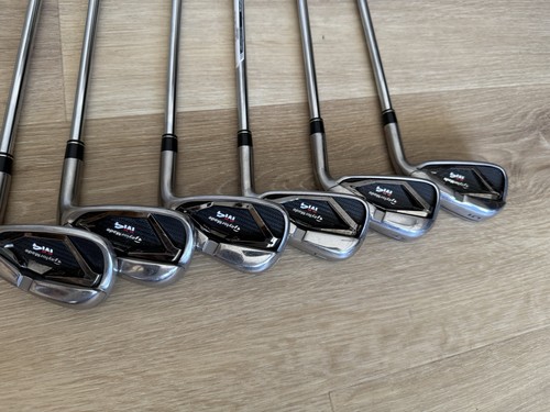 TaylorMade M4 Iron Set 6pcs 5-Pw Flex S Stiff KBS MAX 85 RH - Picture 2 of 5