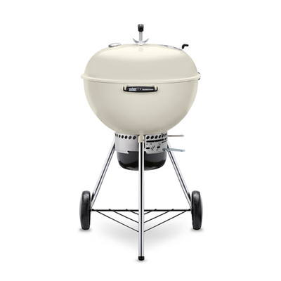 HOT SALE!!! Weber 14505601 Master-Touch 22-in W Ivory Kettle Charcoal Grill