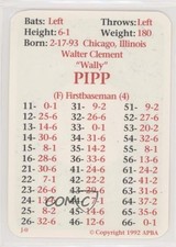 1992 APBA Baseball 1920 Season Wally Pipp 0q3