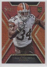 2014 Panini Select Rookies Red Mojo Prizm /75 Isaiah Crowell #131 0a1