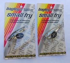 bagley's small fry crankbait baby series deep diver new balsa silver 2 lures