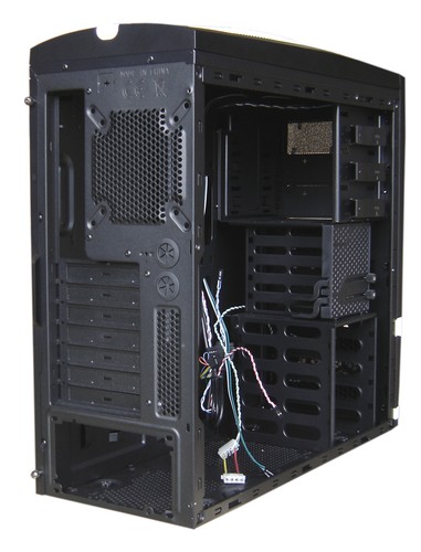Black Gaming ATX Case / Chassis. No PSU. Takes up to 6 fans & 11 drives. RT-313 - Picture 3 of 12