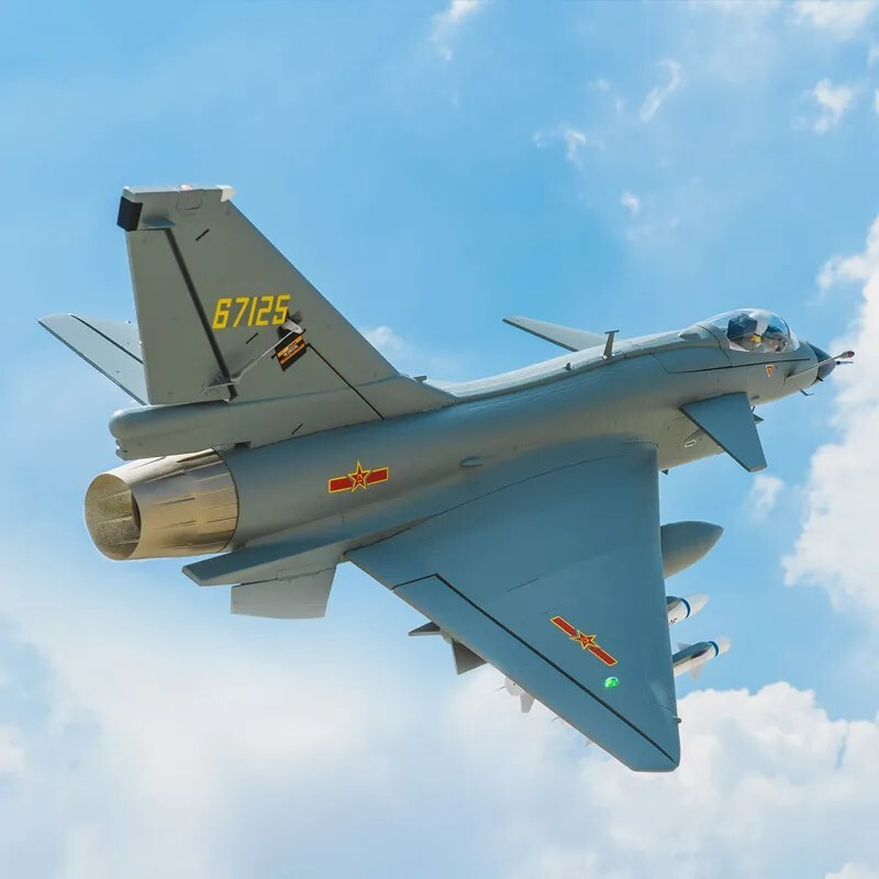 FMS 64mm J-10 EDF Jet PNP w/Reflex V3 Gray