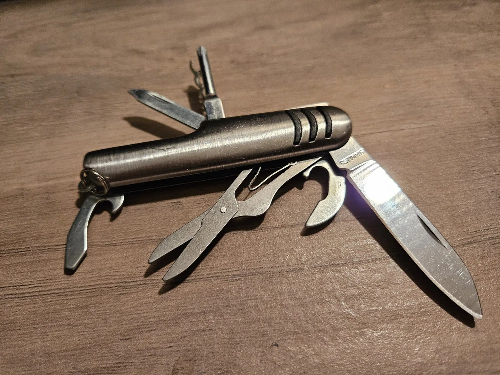 MULTI-TOOL POCKET KNIFE- TOOL or TACKLE BOX MUST HAVE! MT-1007