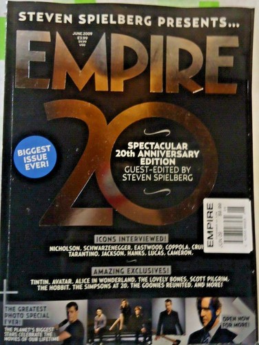 Empire Magazin 2009 Juni Nicholson Schwarzenegger Eastwood Coppola Kreuzfahrt Hanks - Bild 1 von 2