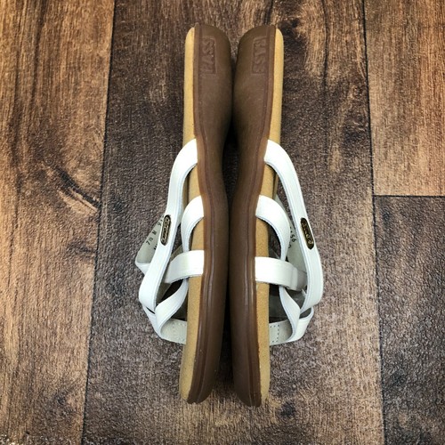 GH BASS SUNJUN SHARON STRAPPY FLIPFLOP SANDALS WHITE WOMEN's 7.5 M Worn Once - Bild 8 von 9