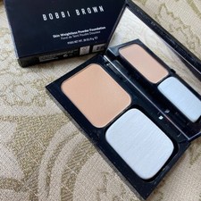 New Bobbi Brown Skin Weightless Powder Foundation W-056 Warm Natural 0.38 oz/11g