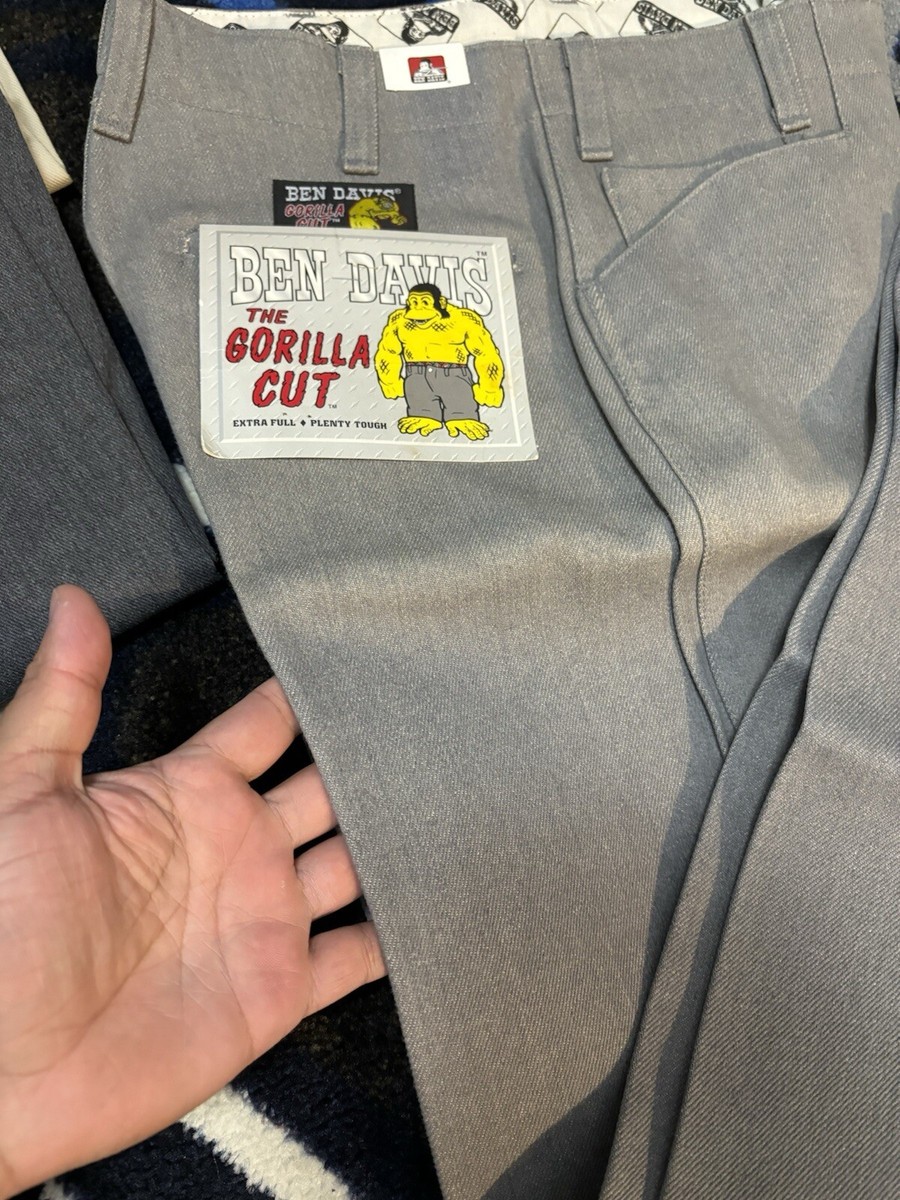 Vintage Ben Davis Gorilla Cut Baggy Wide Deadstock 30x30 Vintage Ben Davis Gorilla Cut Baggy Wide Deadstock 30x30