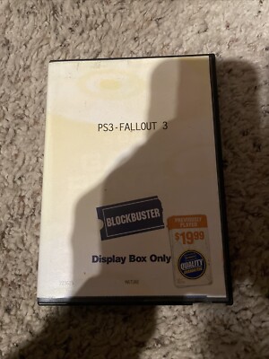 PS3 Fallout 3 Blockbuster 
