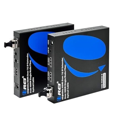 OREI 4K HDMI Extender Over Fiber Optic Balun Up to 40 KM 4K @ 60Hz 4:4:4