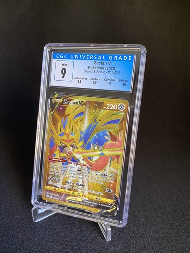 Zacian V graded CGC 9 for sale on eBay