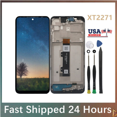 For Motorola Moto G Play XT2271 2023 LCD Display Touch Screen Frame Digitizer US