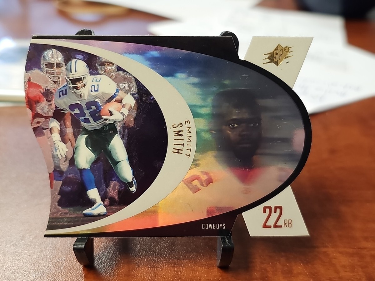 1996 UPPER DECK SPX FOOTBALL - EMMITT SMITH - HOLOGRAPHIC DIE CUT 1996 UPPER DECK SPX FOOTBALL - EMMITT SMITH - HOLOGRAPHIC DIE CUT