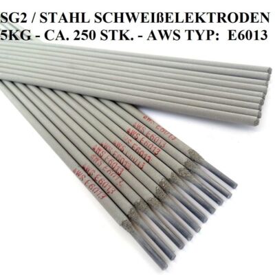 4,0 Mm RR6 Stahl Universal-Elektroden – 4,4 Kg, Länge 350 Mm, Stabelektrode SG2, Made In Germany