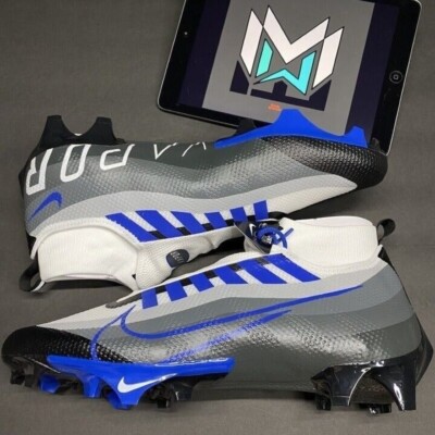 Size 11 Nike Vapor Edge Pro 360 Blue White Black Football Cleat DQ3670 041 NEW Nike Vapor Edge Pro 360 Blue Black White Football Cleats  main image 3