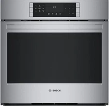 BOSCH 800 Series 30" W Smart Convection Single Electric Wall Oven HBL8454UC, NEW