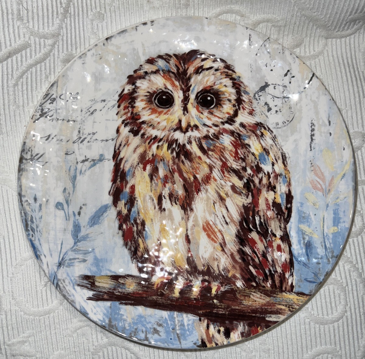 Cute Pier Imports Owl Plate