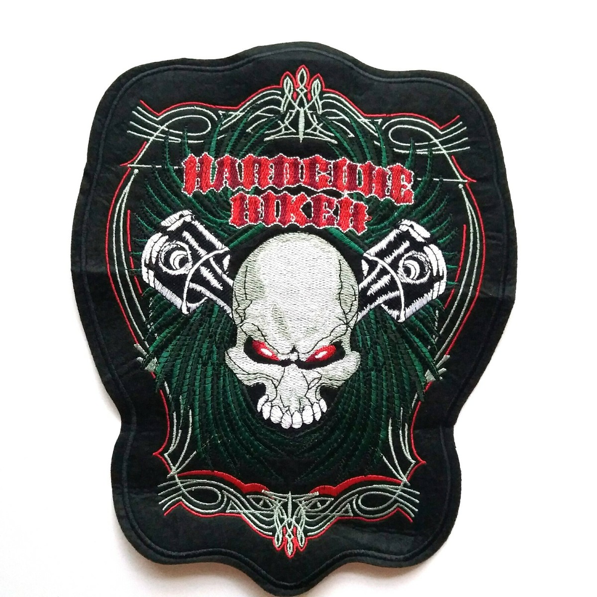 Toppa Da Corsa Ricamata Termoadesiva Per Motociclista