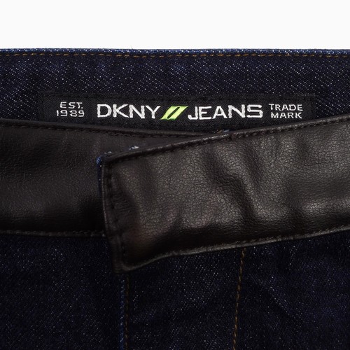 Pantalones de mezclilla DKNY para mujer talla 2 algodón acampanado Y2K vintage - Imagen 3 de 6