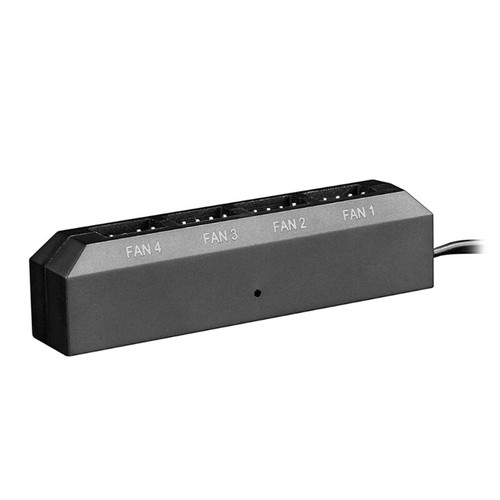 1 to 4 PWM Fans Speed Controller for Computer Chassis 4 Pin 3Pin Cooling Adapter - Picture 6 of 7