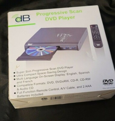 Decibel Electronics (dB) Progressive Scan DVD Player  (New in Box with Remote)