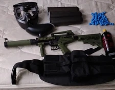 NEW Tippmann Cronus Tactical EPIC Paintball Marker Gun Package Kit - Olive/Black