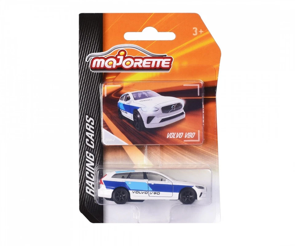 SIMBA DICKIE Majorette 294H-2 Racing Volvo V90, blau/weiss Racing Cars NEU & OVP