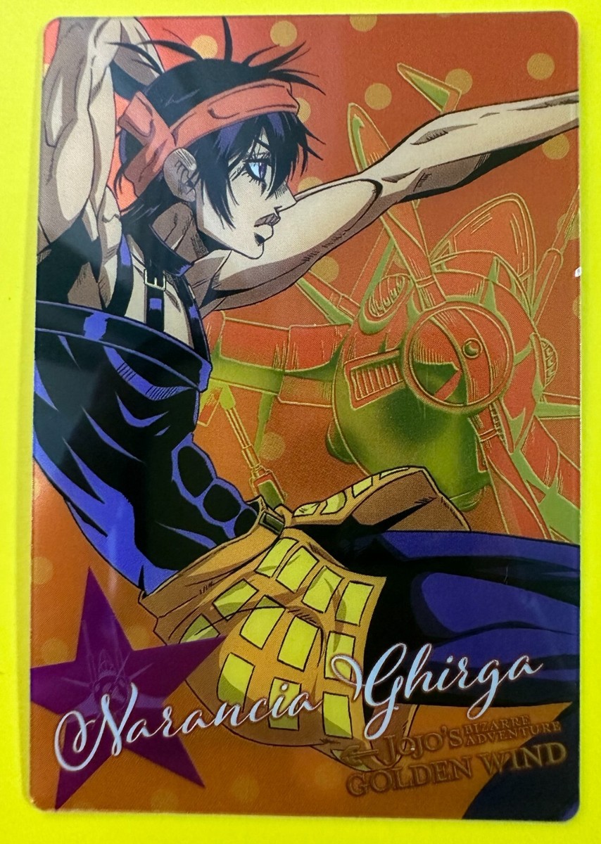 ヴァイスシュヴァルツ naaa Narancia Gilga No.06 JoJo's Bizarre Adventure Card Wafers Rare
