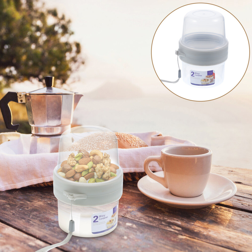 Yogurt Container Reusable Containers Double Layer Storage Cup Food