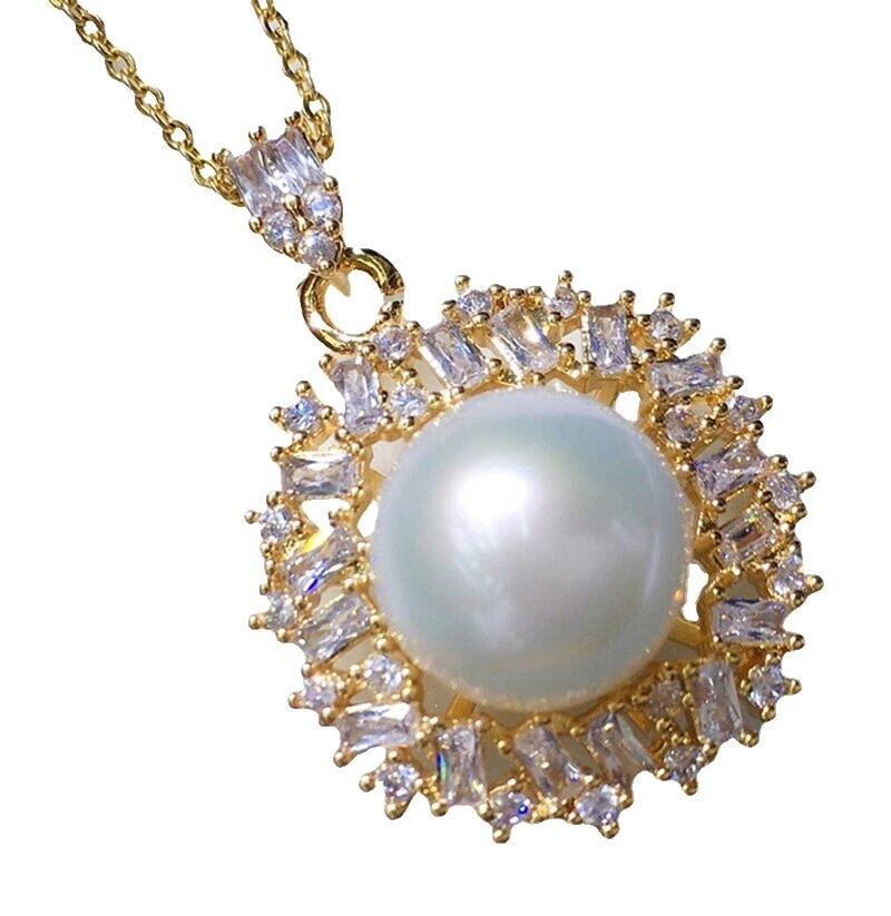 Pearl Shell White Gold Filled Fashion Jewelry