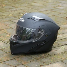 Motorcycle Full Face Helmet Modular Flip up Dual Shield Visor Adult DOT Approved