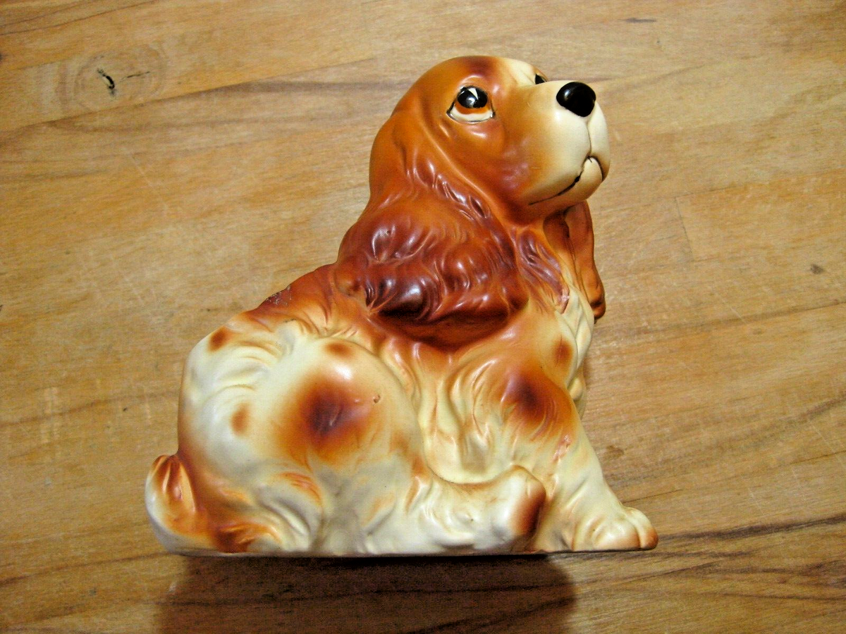 Vintage NAPCO NAPCOWARE JAPAN Cocker Spaniel Dog Planter Figurine