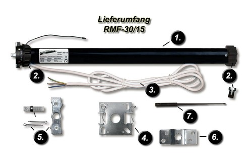 rohrmotor24 Rolladenmotor FUNK Univ. Rohrmotor SW40 SW60 PROFI Rolladenantrieb - Bild 11 von 23