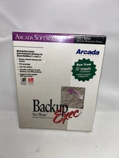 Vintage 1994 Arcada Software Backup Exec NetWare Enterprise Edition New Sealed