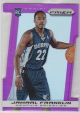 JAMAAL FRANKLIN 2013-14 PANINI PRIZM PURPLE DIE CUT ROOKIE #28/49 GRIZZLIES