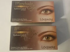 Loquay Primer Planchado de Cejas - Queratina Eyebrow Control Kit 3 Tubes 2 Pack