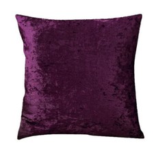 Crushed Velvet Cushion Covers Throw Sofa Pillow Cases Cover 16" 18" 20" 22" 24"
