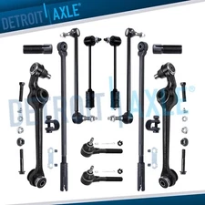 12pc Front Lower Control Arm Tie Rod for 1998-00 2001 2002 2003 2004 LHS 300M