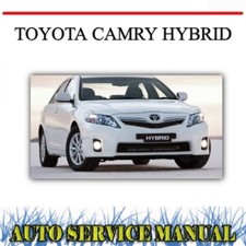 TOYOTA CAMRY HYBRID WORKSHOP SERVICE REPAIR & ELECTRICAL WIRING MANUAL~DVD
